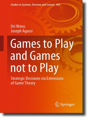 cover image of Games to Play and Games not to Play